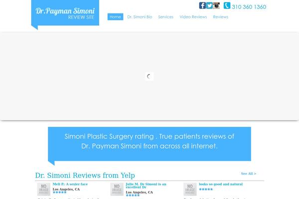 drpaymansimonireview.com site used Wpdoctor