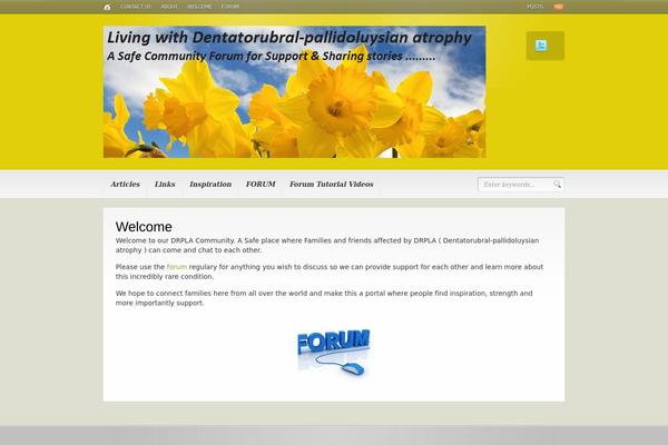 Headlines theme site design template sample