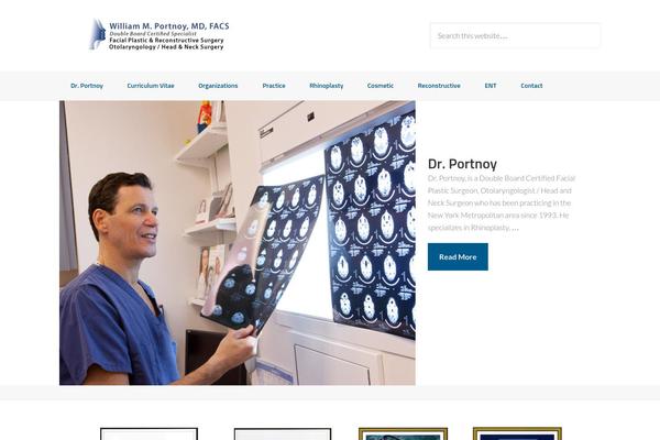 Enterprise Pro theme site design template sample