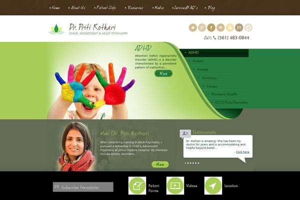 Site using JQuery Accordion Menu Widget plugin
