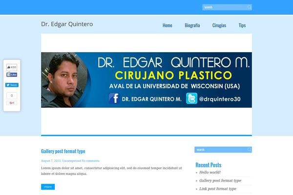 Care theme site design template sample