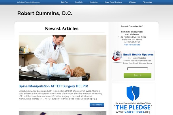 drrobertcumminsblog.com site used Silverblog