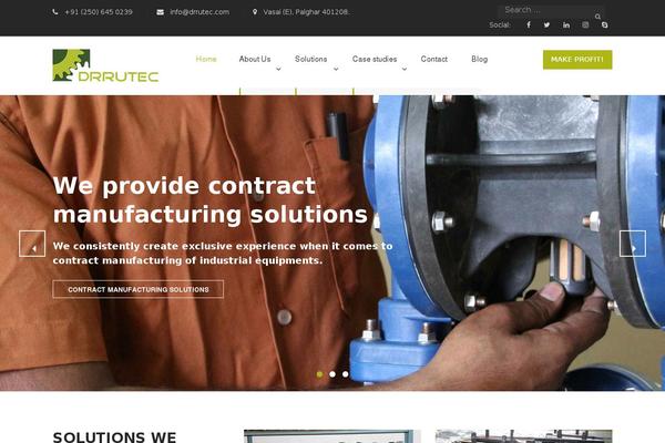 Ascension theme site design template sample
