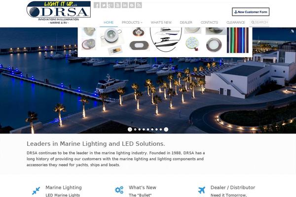 Squid theme site design template sample