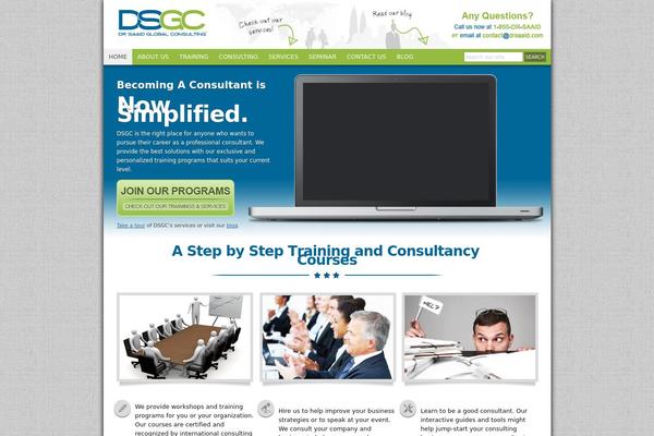 drsaaid.com site used Thesis 1.8