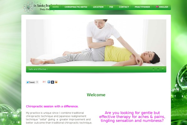 Breeze theme site design template sample