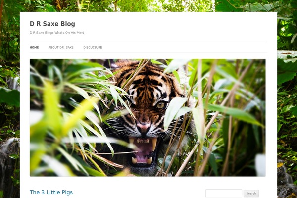 Twenty Twelve theme site design template sample