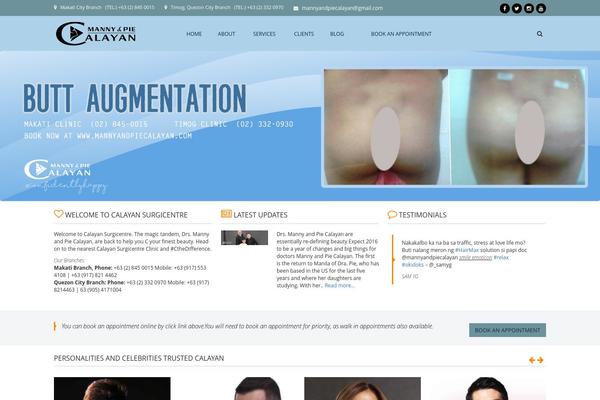 Drc theme site design template sample