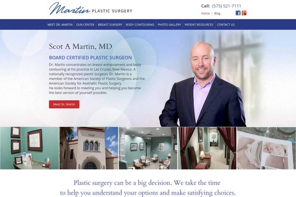 drscotmartin.com site used Martin