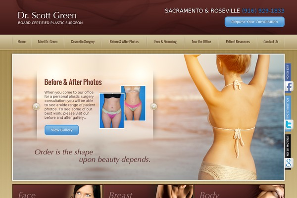 drscottgreen.com site used Pss-theme