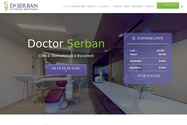 Dent-all theme site design template sample