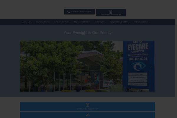 Default theme site design template sample