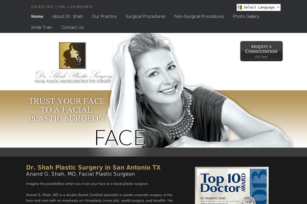 drshahplasticsurgery.com site used Shah