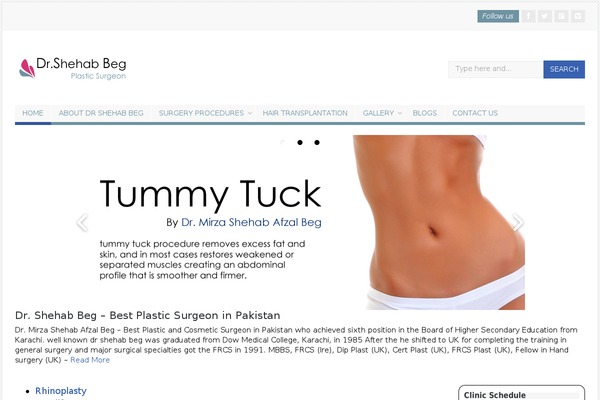 drshehabbeg.com site used Medicals