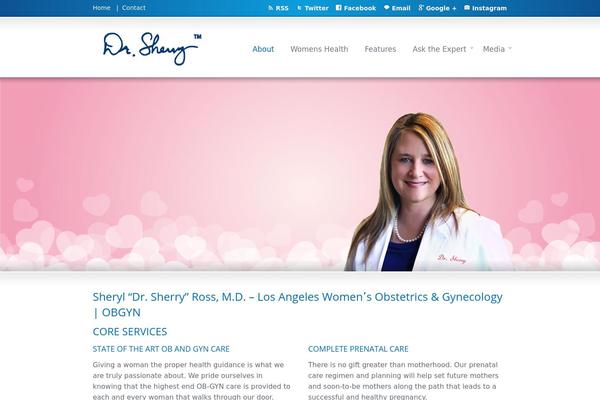 Sterling theme site design template sample