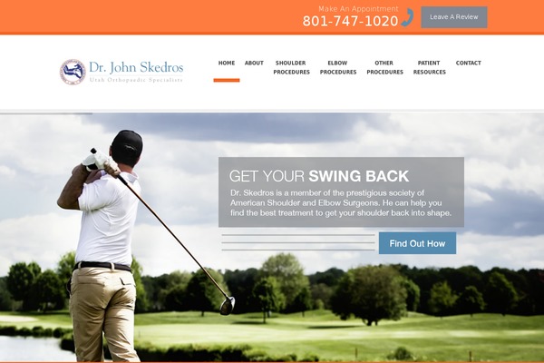 drskedros.com site used Pixel_wp