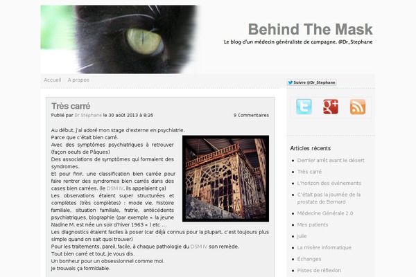 The Common Blog theme site design template sample