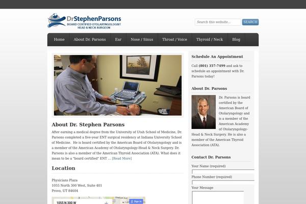 drstephenparsons.com site used Freelance