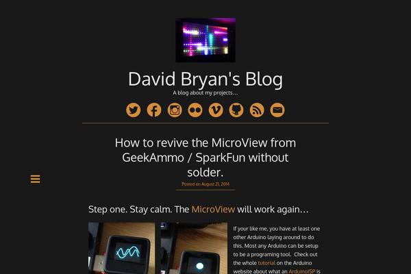 Decode theme site design template sample