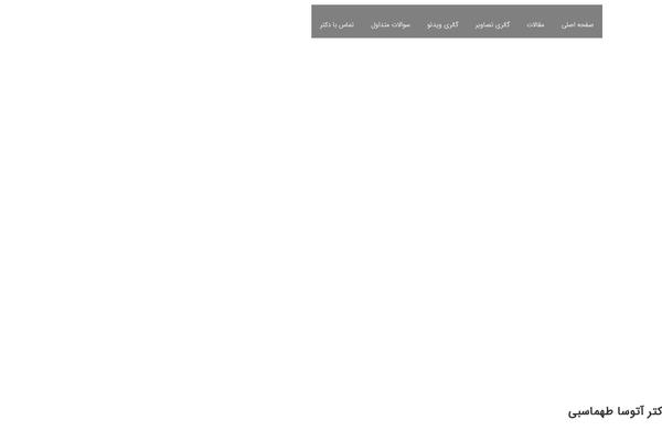 Aaika theme site design template sample