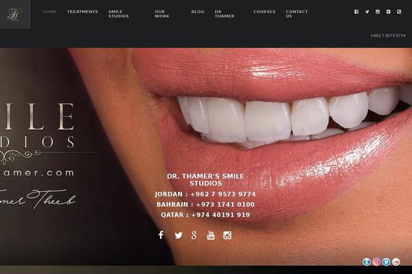 Soho theme site design template sample