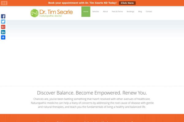 Medical Doctor theme site design template sample