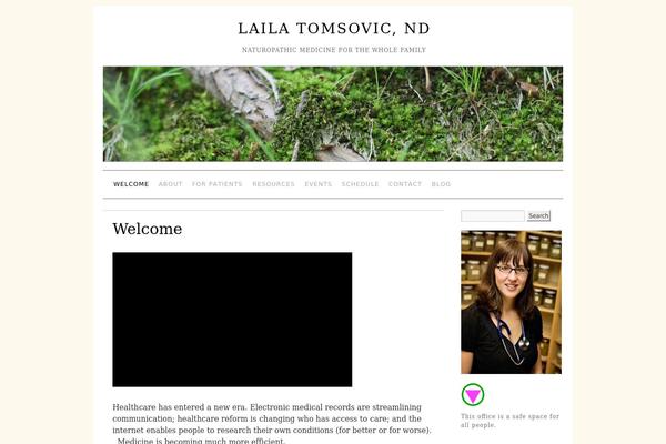 Brunelleschi theme site design template sample