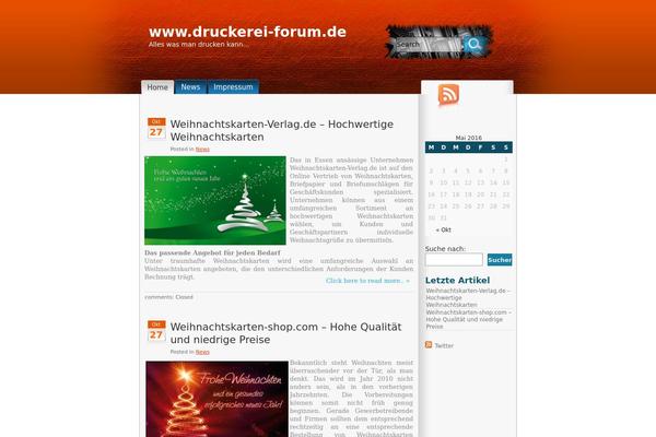 my engine theme site design template sample