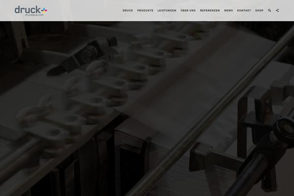 Ibuki theme site design template sample