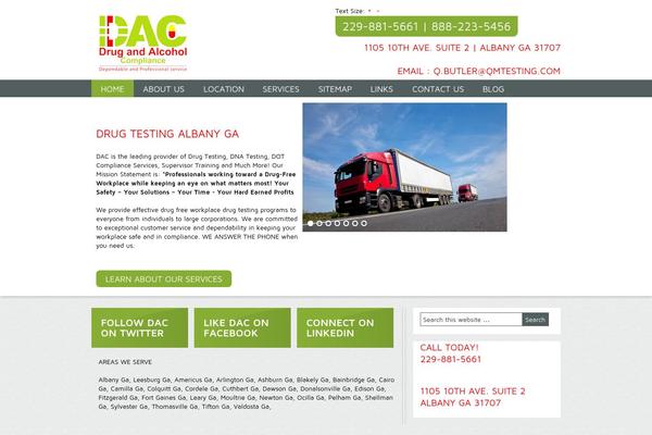 Kathryn theme site design template sample