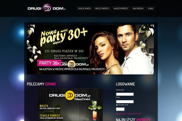 Clubber theme site design template sample