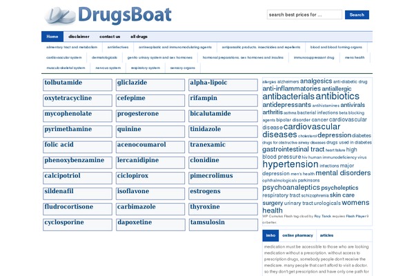 drugsboat.com site used Drugsboat