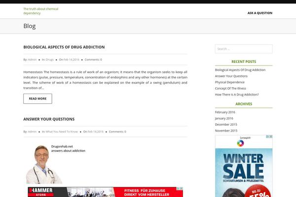 A1 theme site design template sample