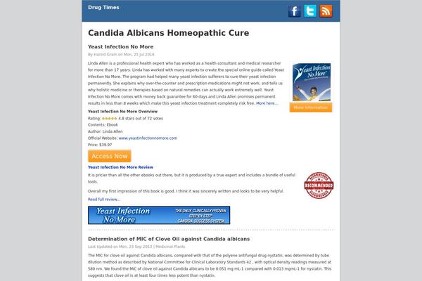 Jarida theme site design template sample