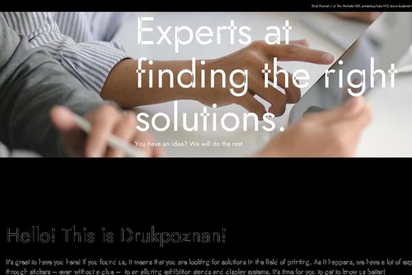 drukpoznan.pl site used Flexible-theme