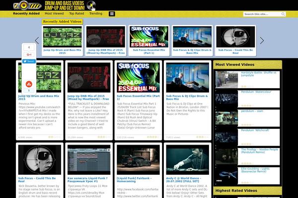 Covertvideopress theme site design template sample