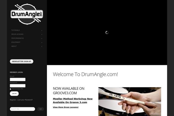 Showcase theme site design template sample
