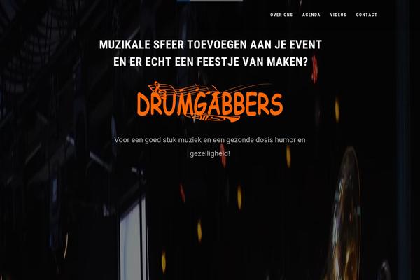 Tune theme site design template sample