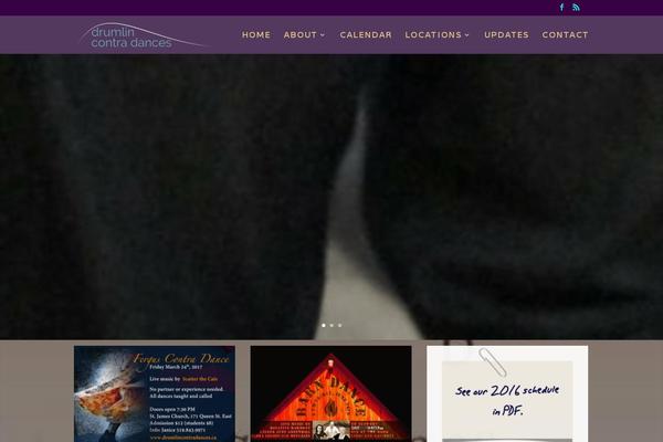 Divi Child theme site design template sample