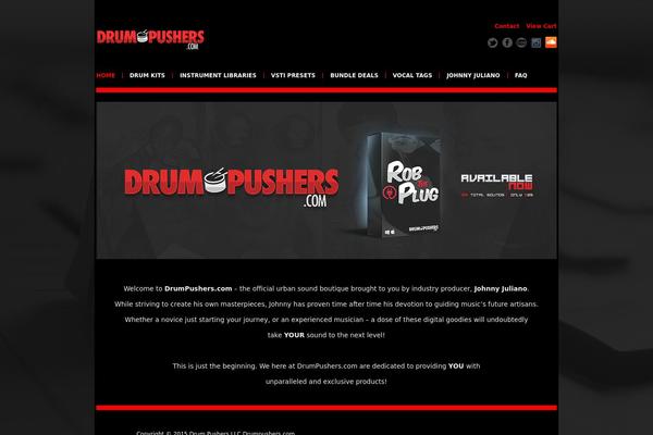 Shoppress theme site design template sample