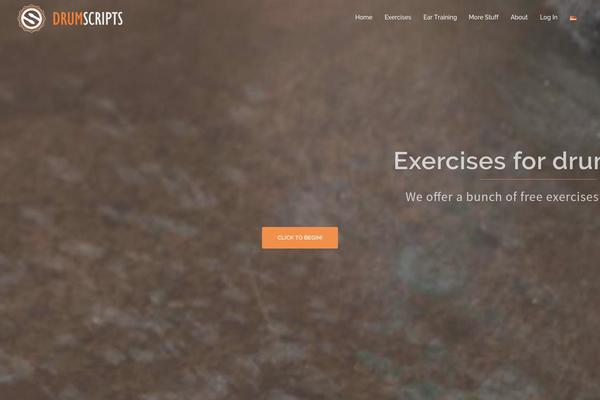 drumscripts.com site used Drumscripts