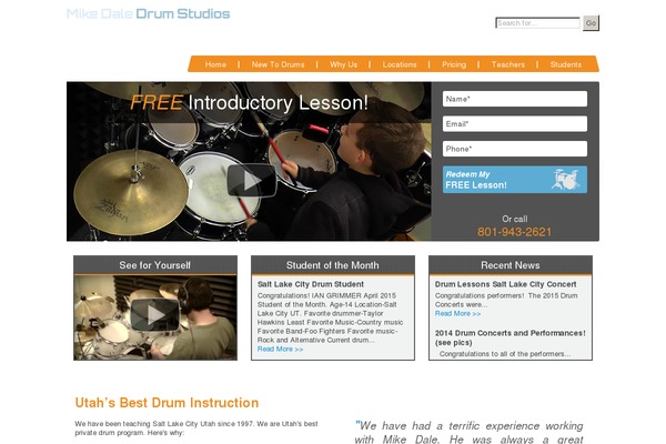 Boilerplate theme site design template sample