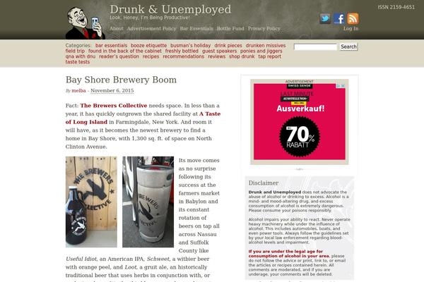 Carrington Blog theme site design template sample