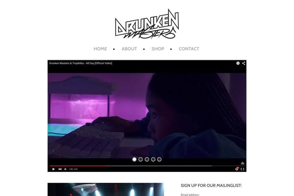 Gigawatt theme site design template sample