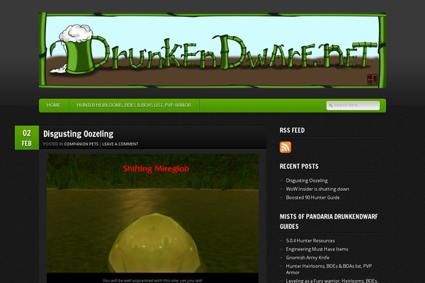 GamePress theme site design template sample