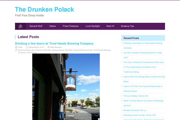 MidnightCity theme site design template sample