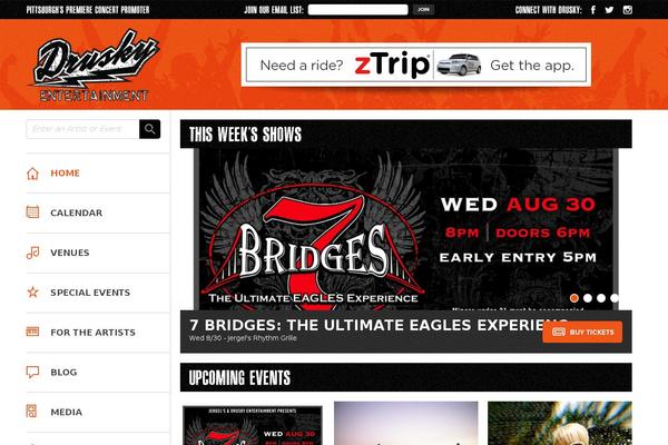 Site using Rhp-events plugin