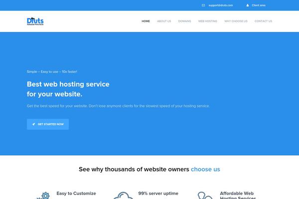 Spark-theme theme site design template sample