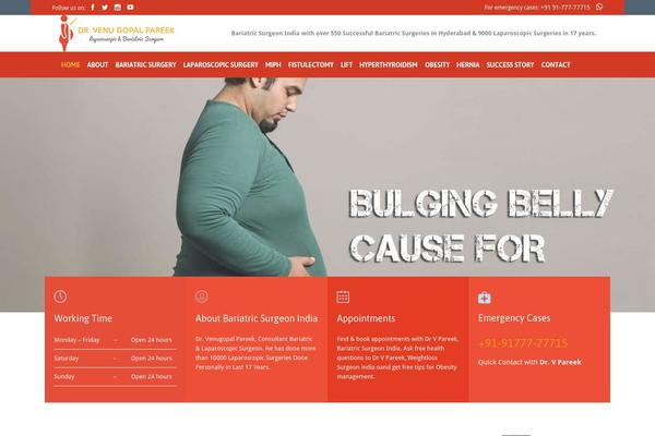 HealthCenter theme site design template sample