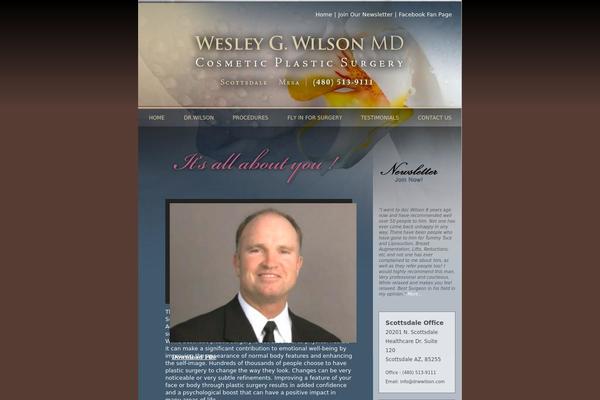 drwwilson.com site used Plasticsurgery